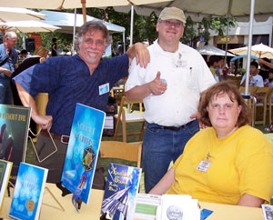 Matt, Neil and Robin at the Grove