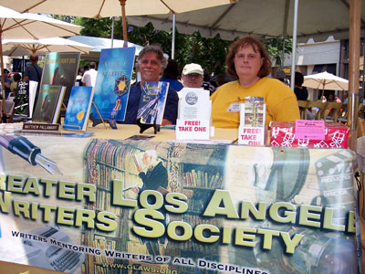 Matt and Robin and GLAWS display