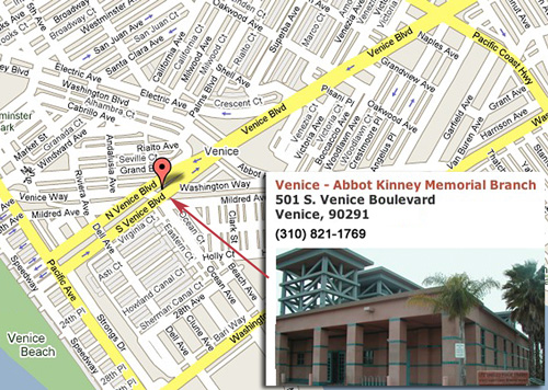 Palms-Rancho Park Library Meeting Location for the Greater Los Angeles Writers Society