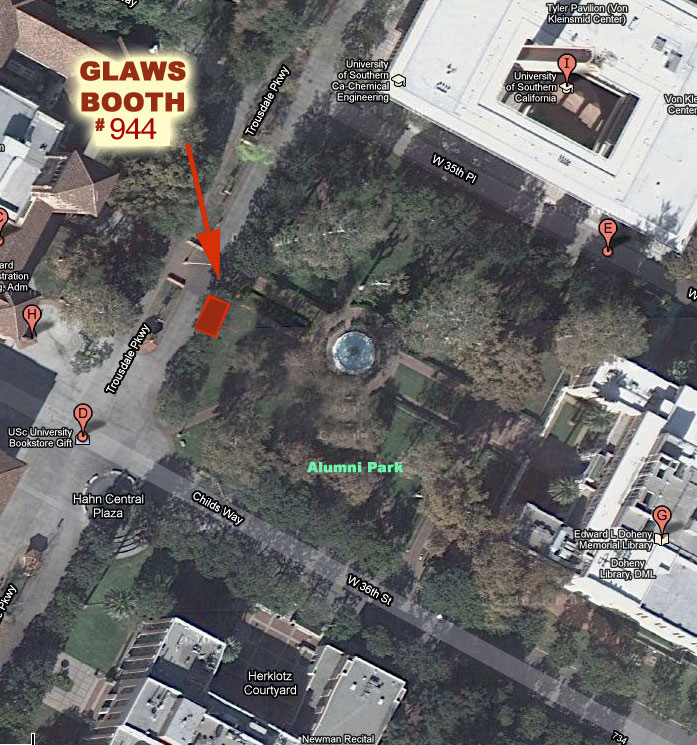 USC Alumni Park Aerial Photo