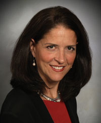 Susan Driscoll speaks at the Greater Los Angeles Writers Society