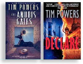 A few of Tim Powers many award-winning Books