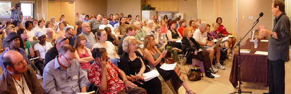 Christopher Vogler at the Greater Los Angles Writers Society - Copyright photo by Tony N Todaro